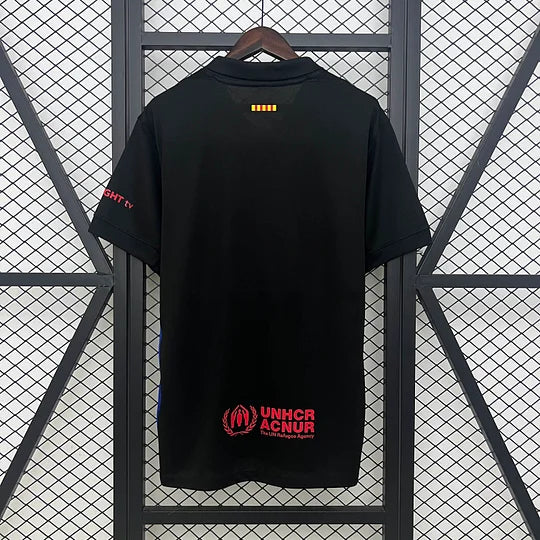 2024/2025 Barcelona Travis Scott Joint Edition Black Football Shirt