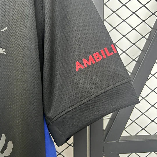 2024/2025 Barcelona Travis Scott Joint Edition Black Football Shirt