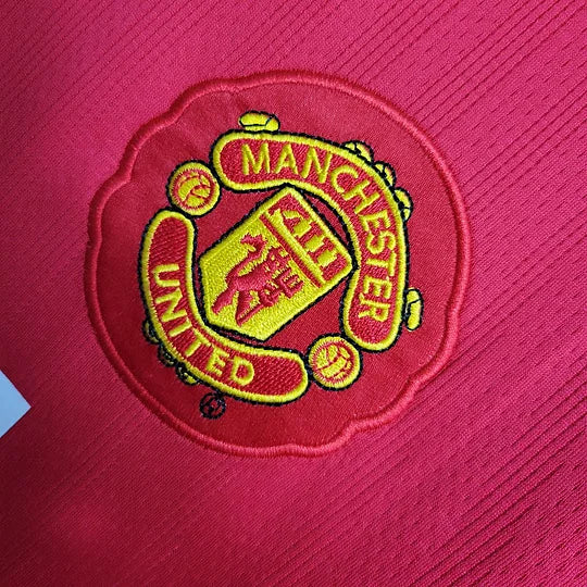 2007/2008 Retro Manchester United Home Champions League Edition Football